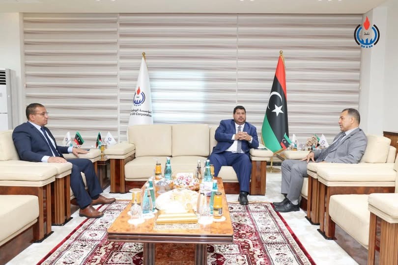 مؤسسة النفط تبحث مع شركة SLB التعاون المشترك