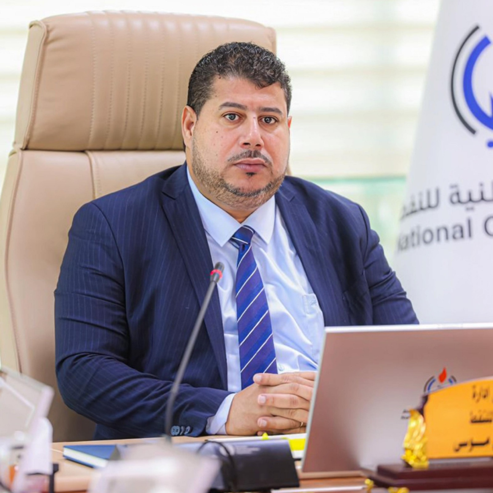 سليمان يبحث مع شلمبرجير التعاون في مجالات الاستكشاف