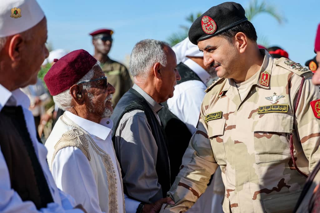 الفريق صدام يزور مدينة أمساعد