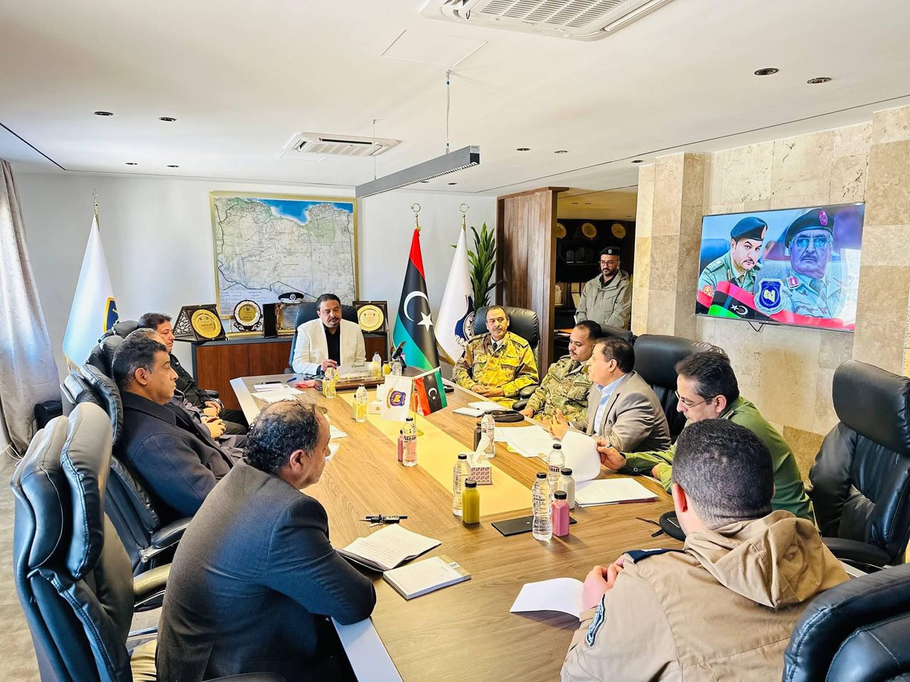 اللجنةالمُشكّلة بقرار مستشار الأمن القومي تعقد اجتماعها الثاني ا