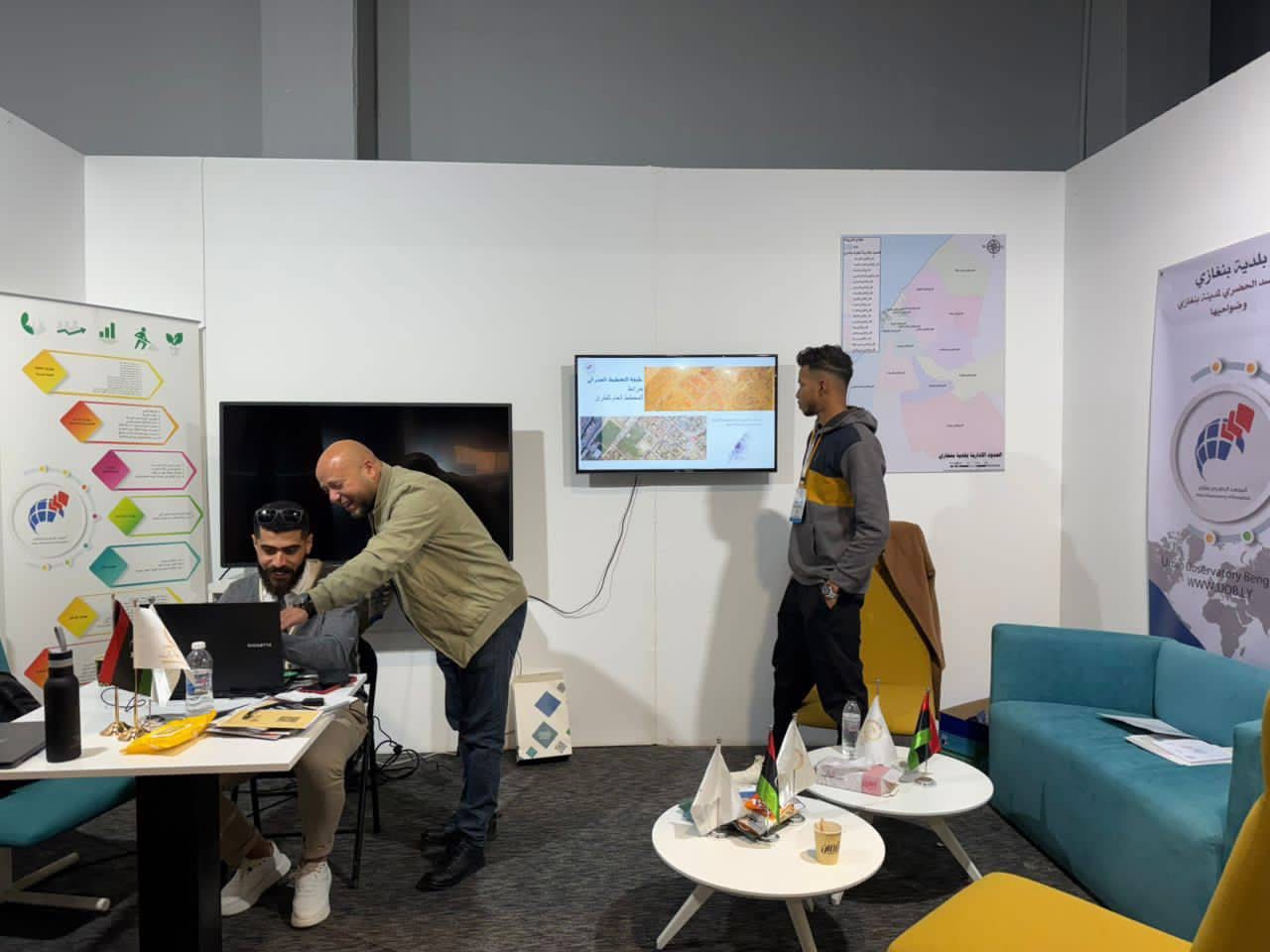 بلدية بنغازي تشارك في معرض مينا للمشروعات لتعزيز التخطيط الحضري المستدام