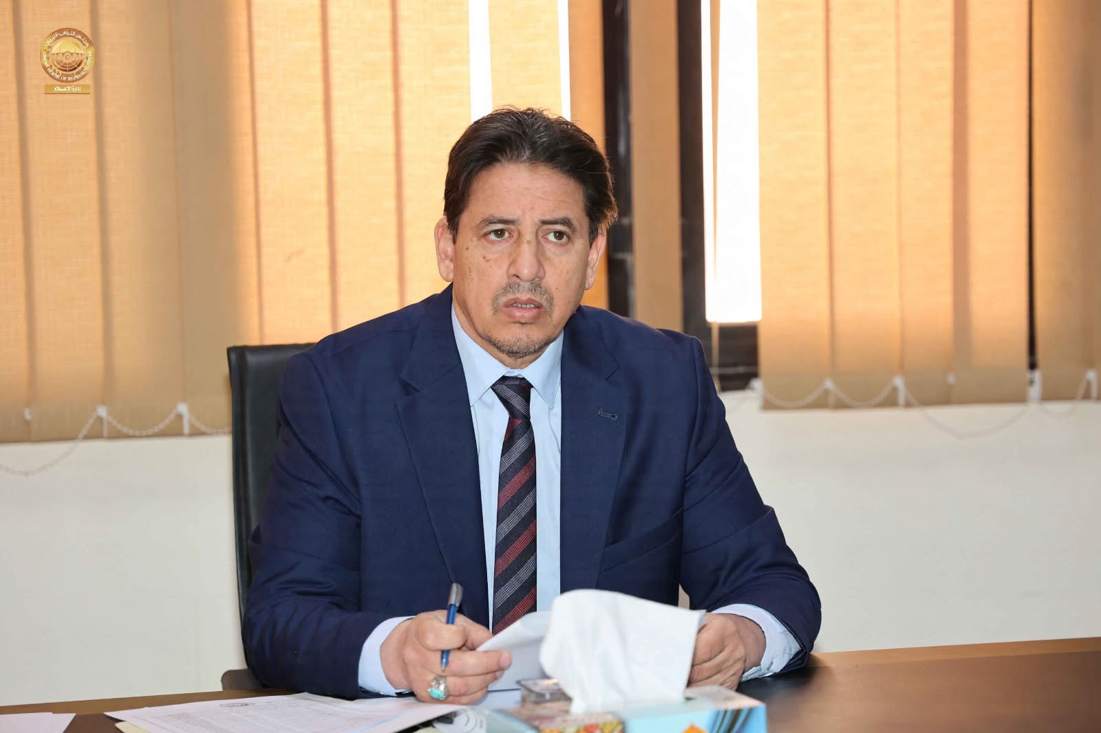 النائب يوسف العقوري ووزير العمل عبدالله الشارف أرحومة يبحثان صرف مستحقات شركات الطوارئ في سبها والجنوب الغربي 