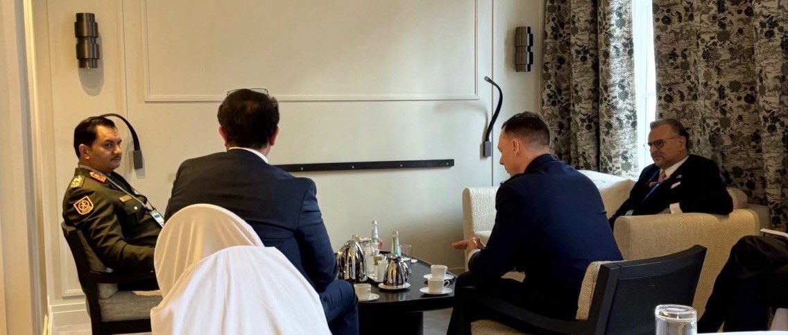 الفريق صدام يستعرض مع بولس مستجدات الأوضاع المحلية والدولية