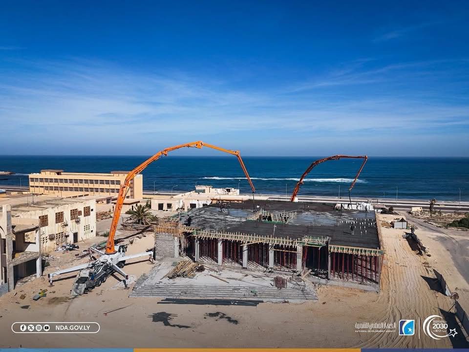 استمرار تنفيذ مشروع مبنى بلدية سرت