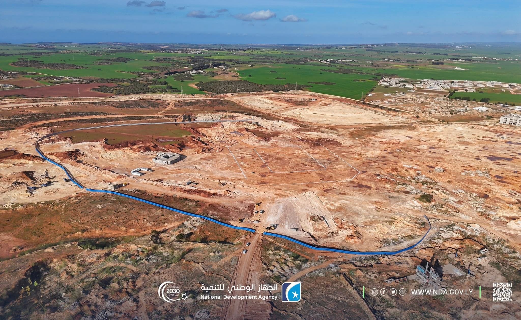 انطلاق تنفيذ مشروع ملعب شهداء الكرامة بالمرج ضمن خطة تطوير الملاعب الدولية