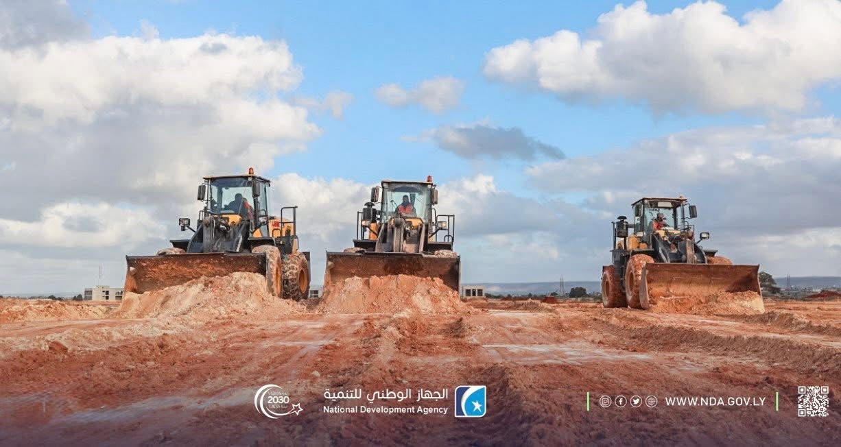 انطلاق تنفيذ مشروع ملعب شهداء الكرامة بالمرج ضمن خطة تطوير الملاعب الدولية