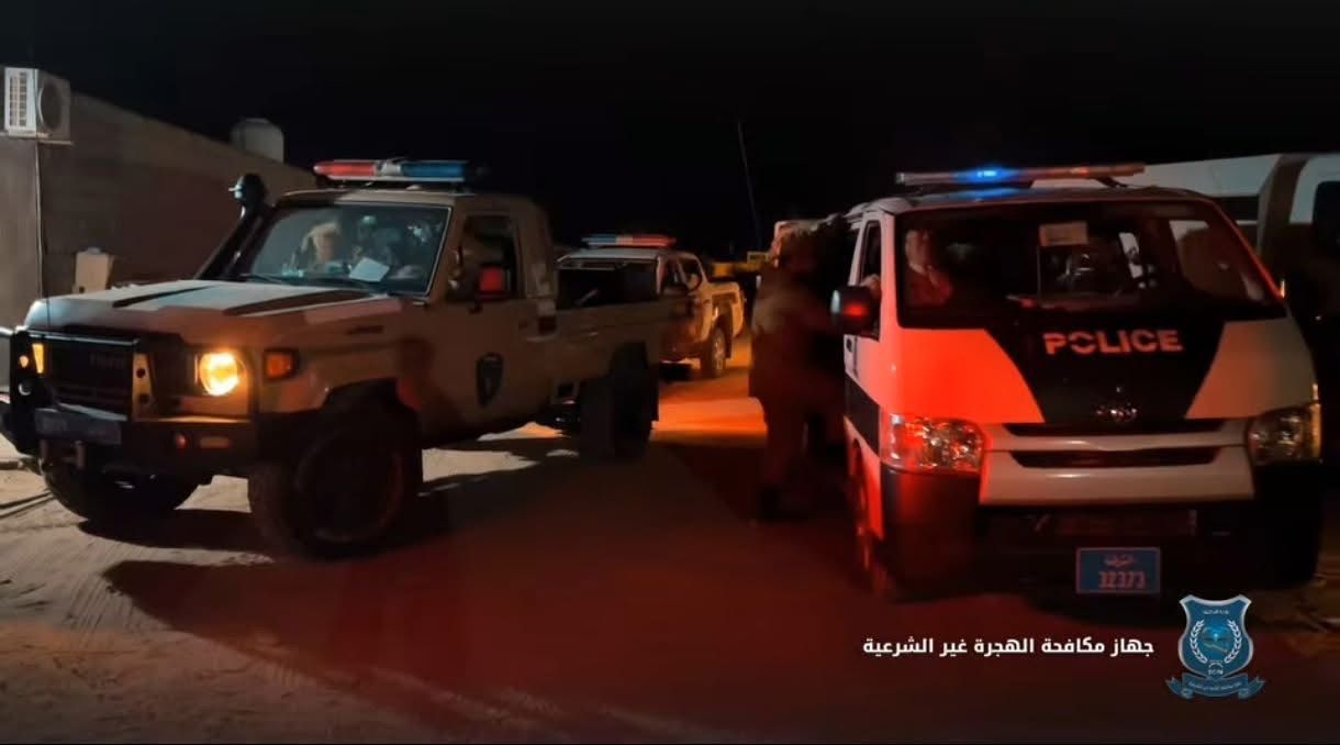 حملة أمنية مكثفة لتعزيز الاستقرار وبسط الأمن في مرزق