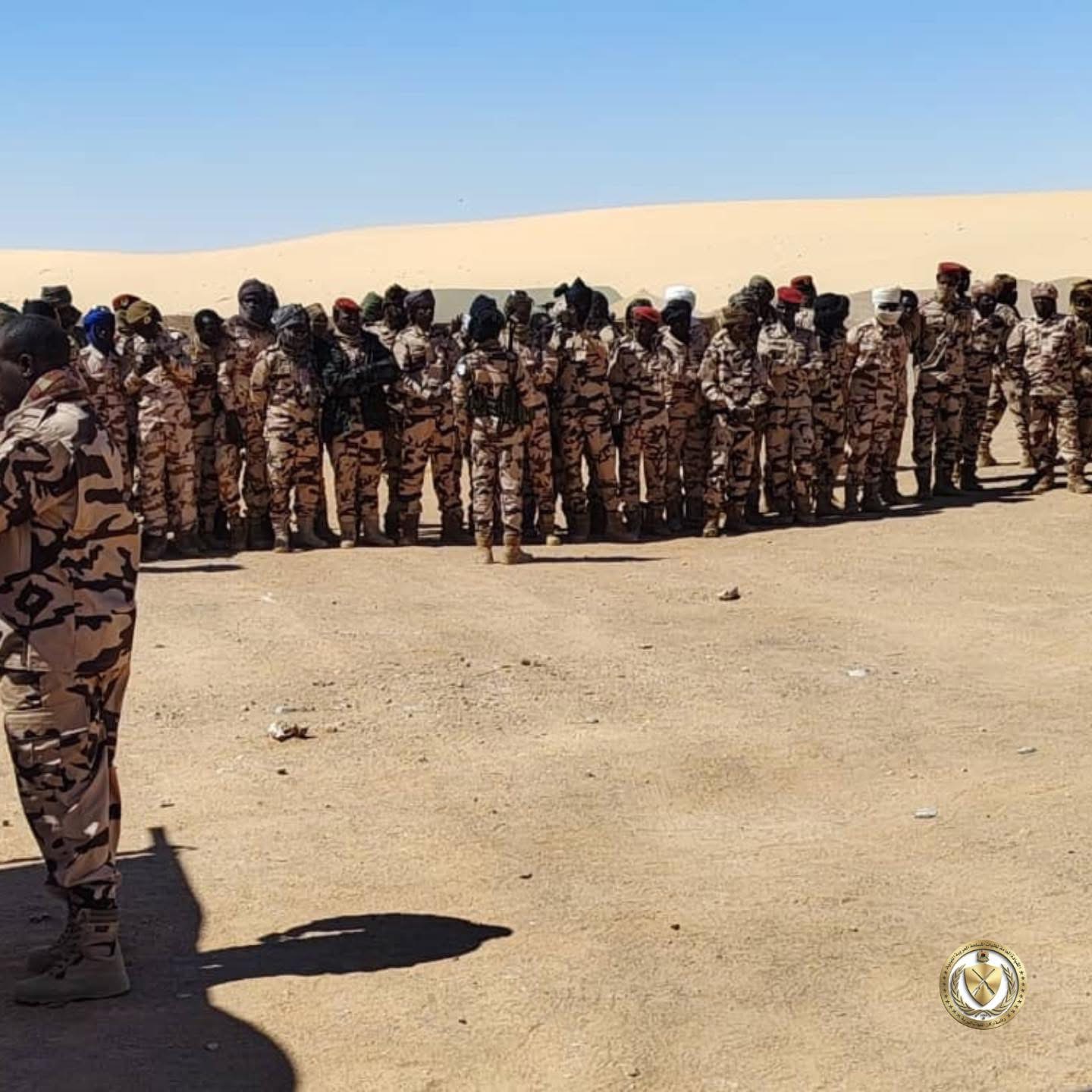 المنطقة العسكرية الجنوبية تعقد اجتماعًا مشتركًا مع القوات التشادية عند النقطة 35