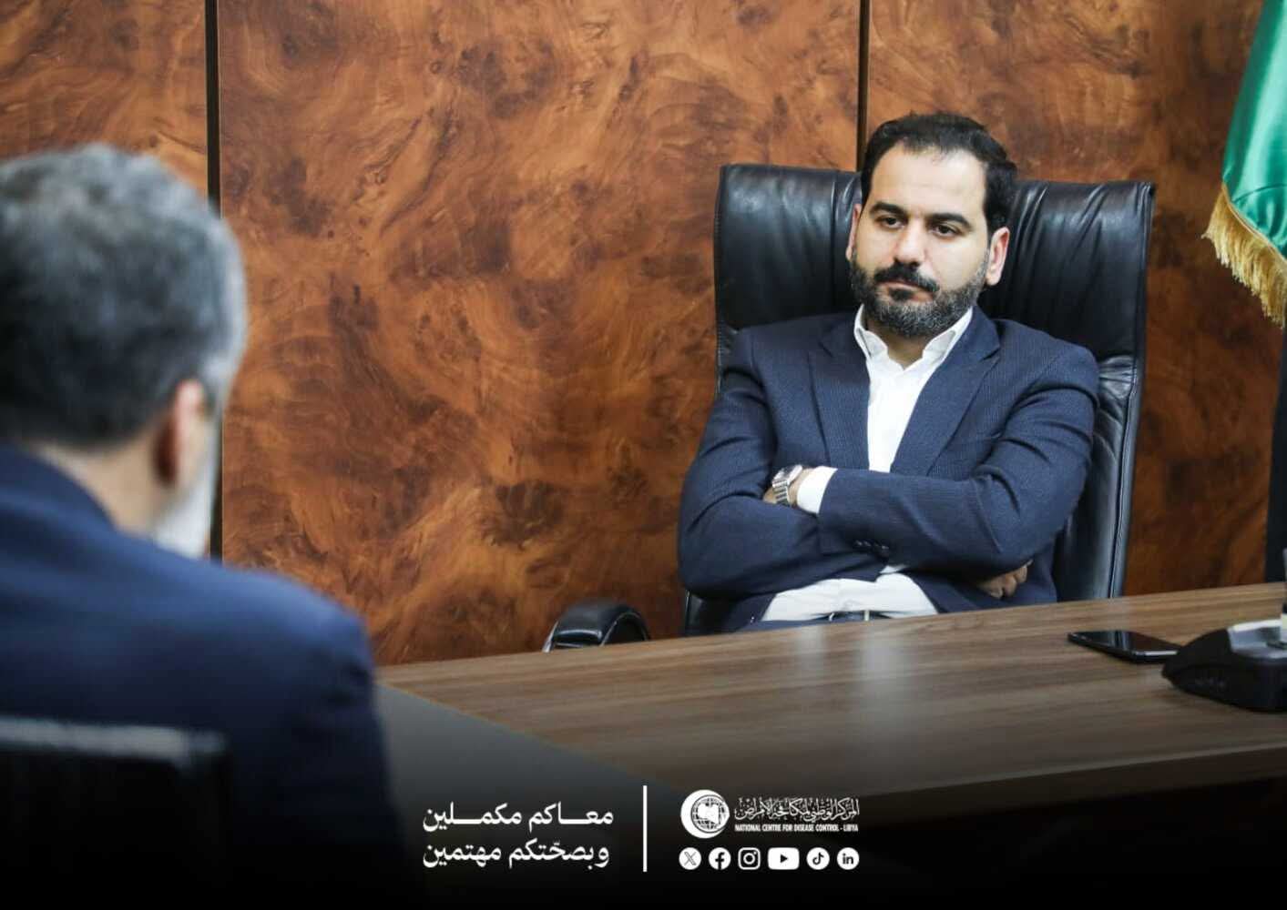 السايح يبحث مع الهجرة الدولية تعزيز الشراكة المؤسسية