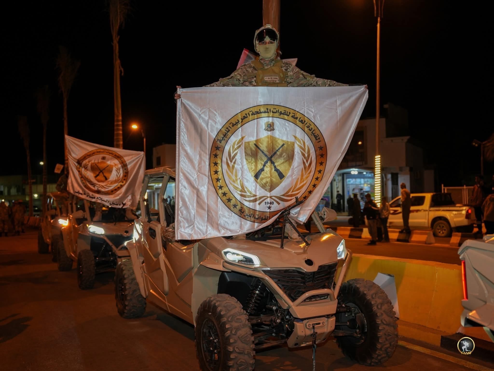 لواء سبل السلام ينفذ مسيرًا ليليًا في شوارع الكفرة