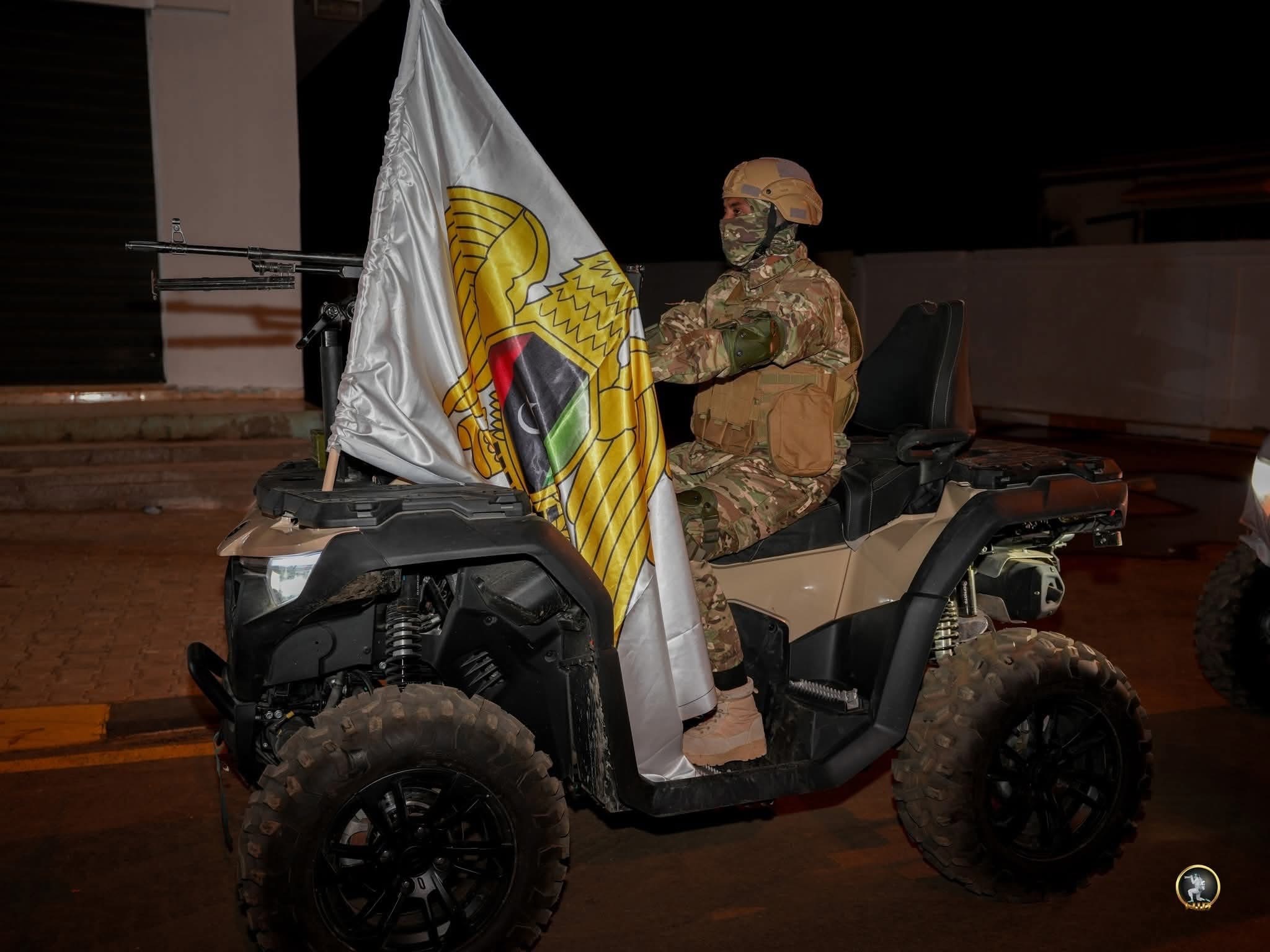 لواء سبل السلام ينفذ مسيرًا ليليًا في شوارع الكفرة