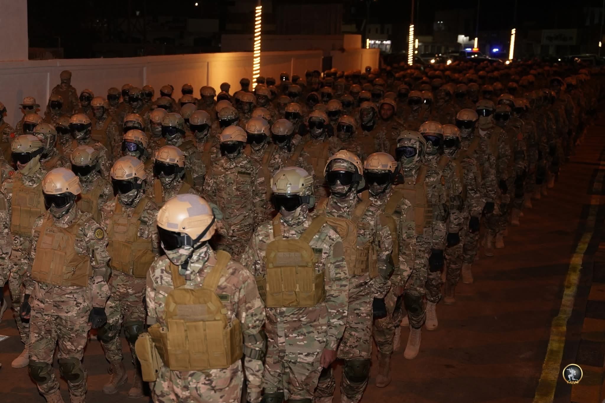 لواء سبل السلام ينفذ مسيرًا ليليًا في شوارع الكفرة