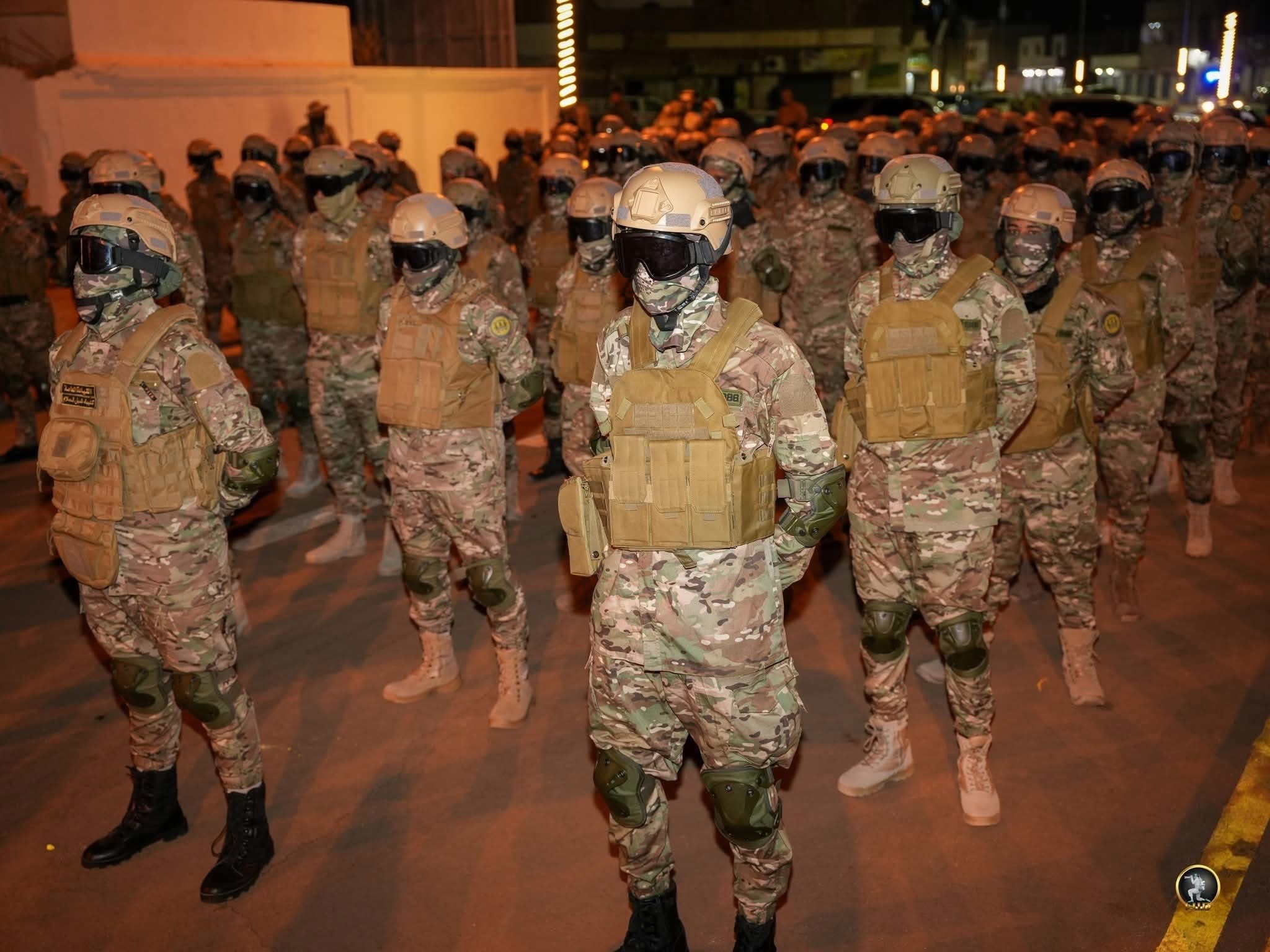 لواء سبل السلام ينفذ مسيرًا ليليًا في شوارع الكفرة