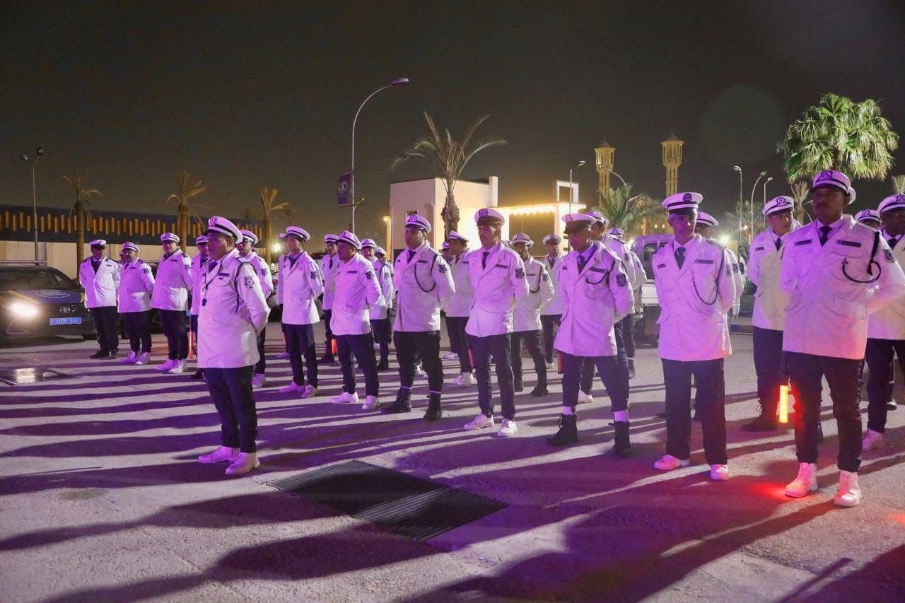 مديرية أمن بنغازي تكثف الدوريات لتنظيم المرور في ليالي شهر رمضان
