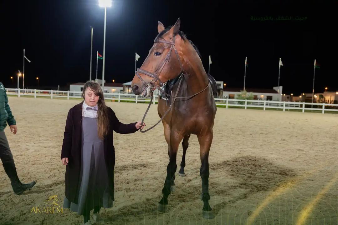 أصدقاء ذوي الهمم يزورون إسطبلات أكارم ضمن فعالية رمضانية