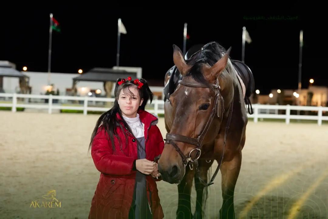 أصدقاء ذوي الهمم يزورون إسطبلات أكارم ضمن فعالية رمضانية