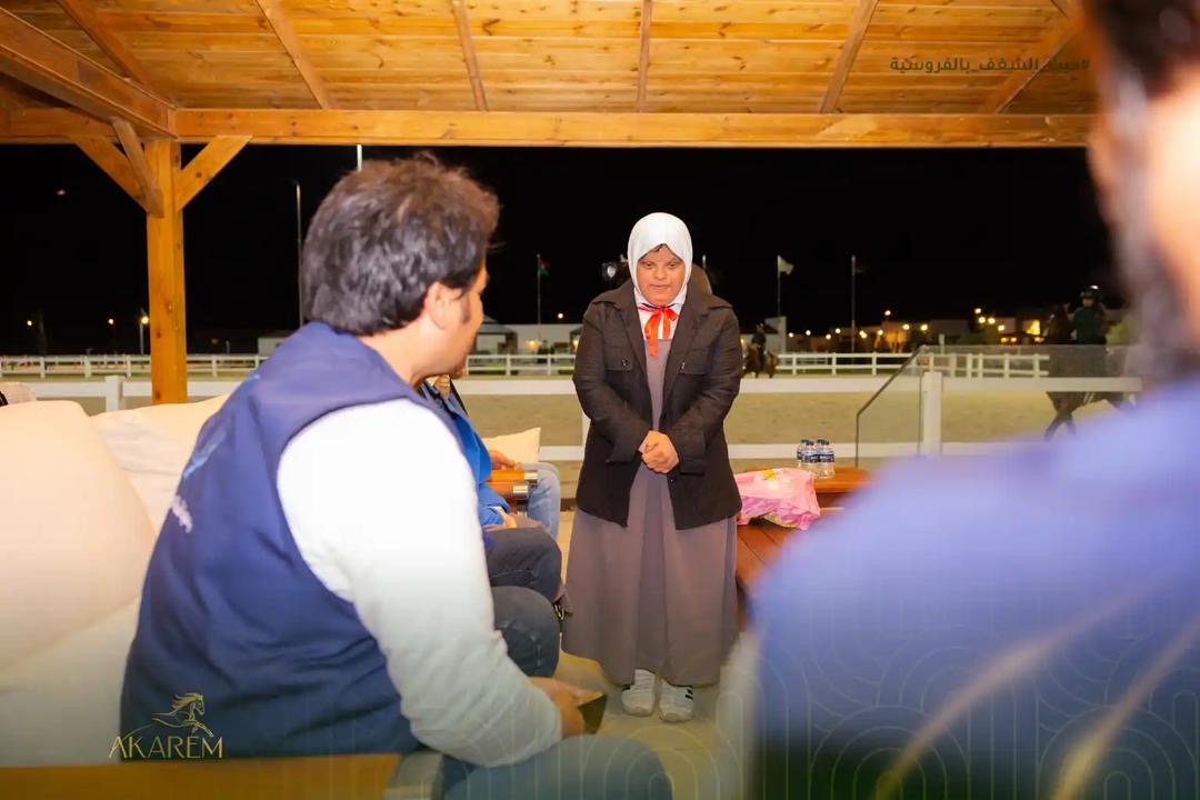 أصدقاء ذوي الهمم يزورون إسطبلات أكارم ضمن فعالية رمضانية