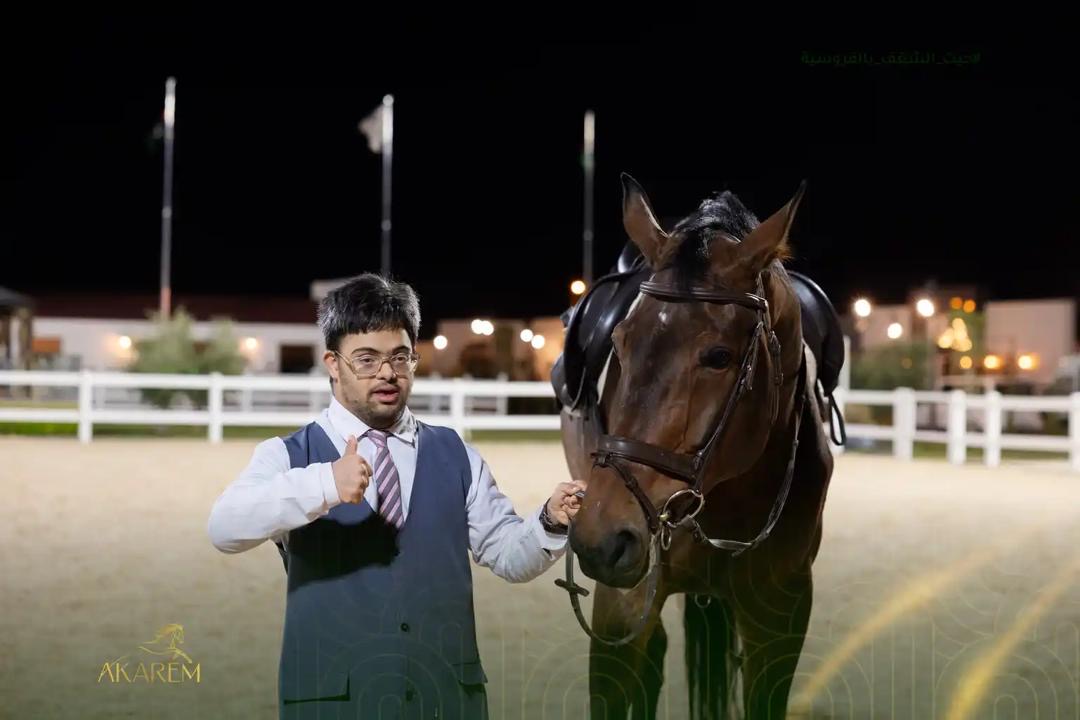 أصدقاء ذوي الهمم يزورون إسطبلات أكارم ضمن فعالية رمضانية