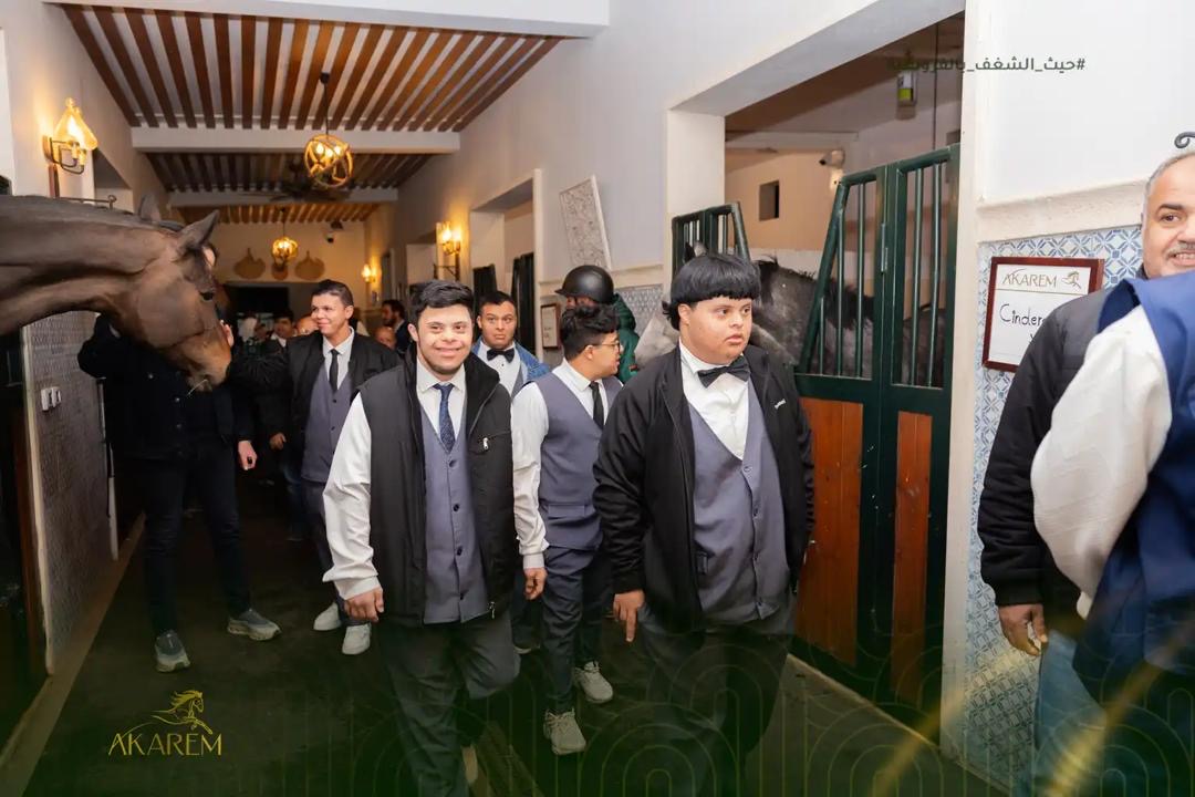 أصدقاء ذوي الهمم يزورون إسطبلات أكارم ضمن فعالية رمضانية