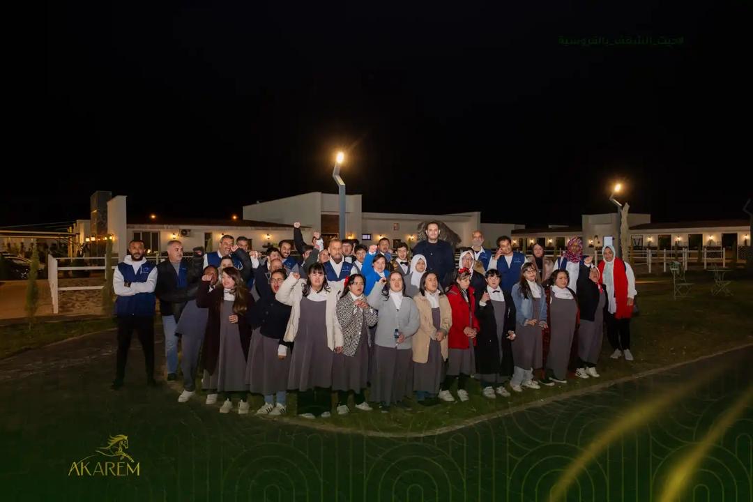 أصدقاء ذوي الهمم يزورون إسطبلات أكارم ضمن فعالية رمضانية