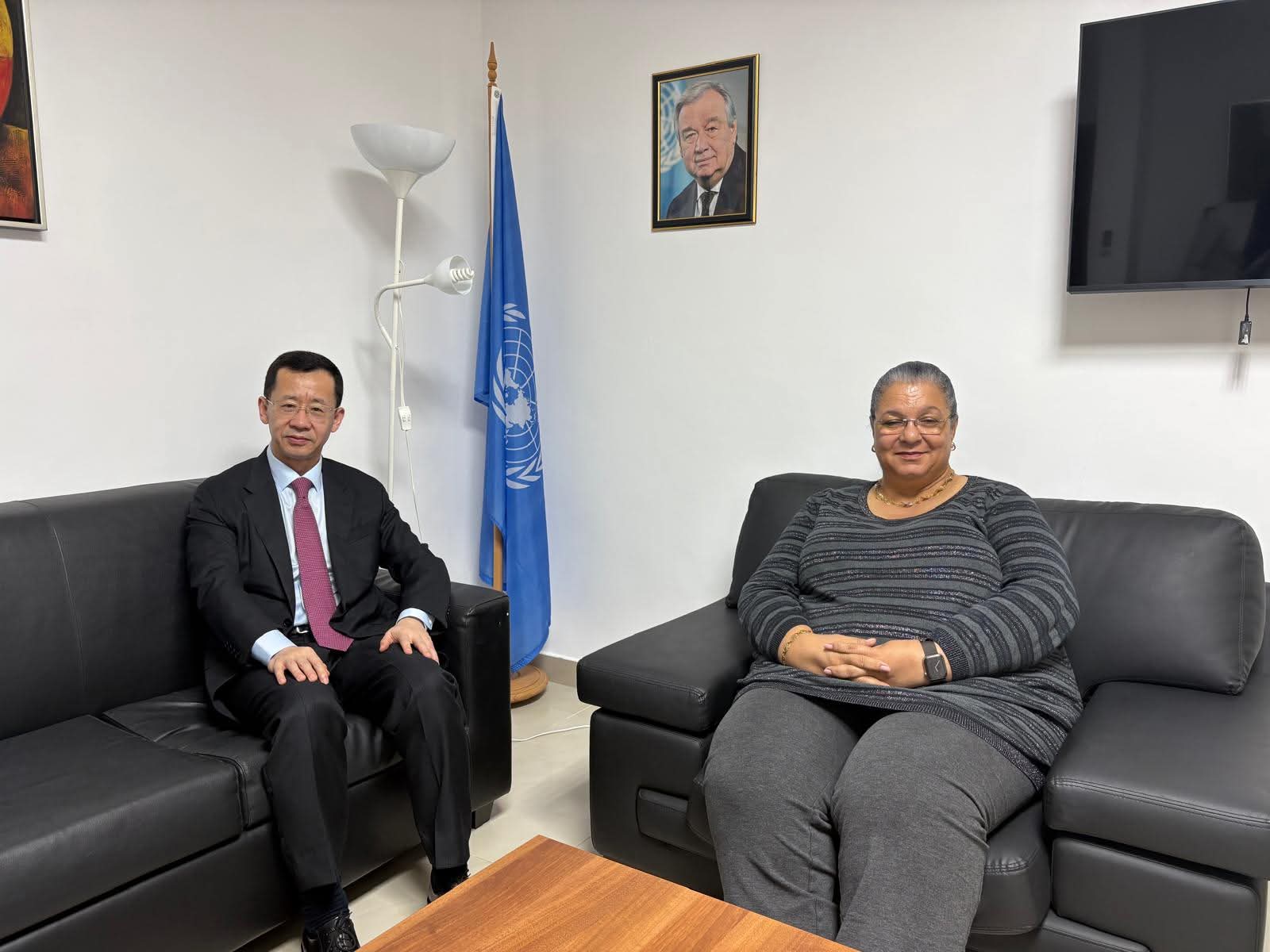 مباحثات أممية صينية حول الأوضاع السياسية في ليبيا