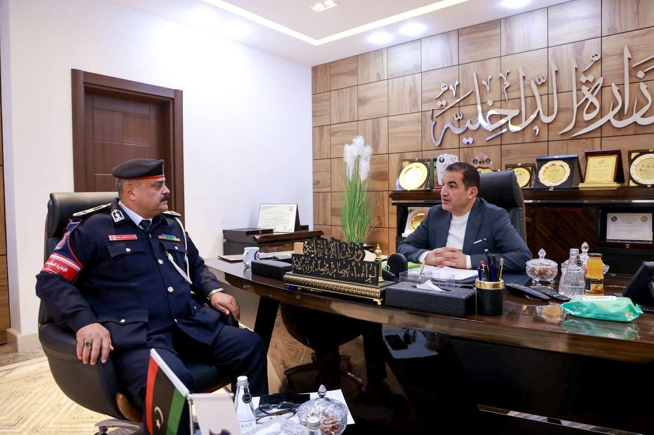 أبوزريبة يطّلع على نتائج متابعة مديريات الأمن