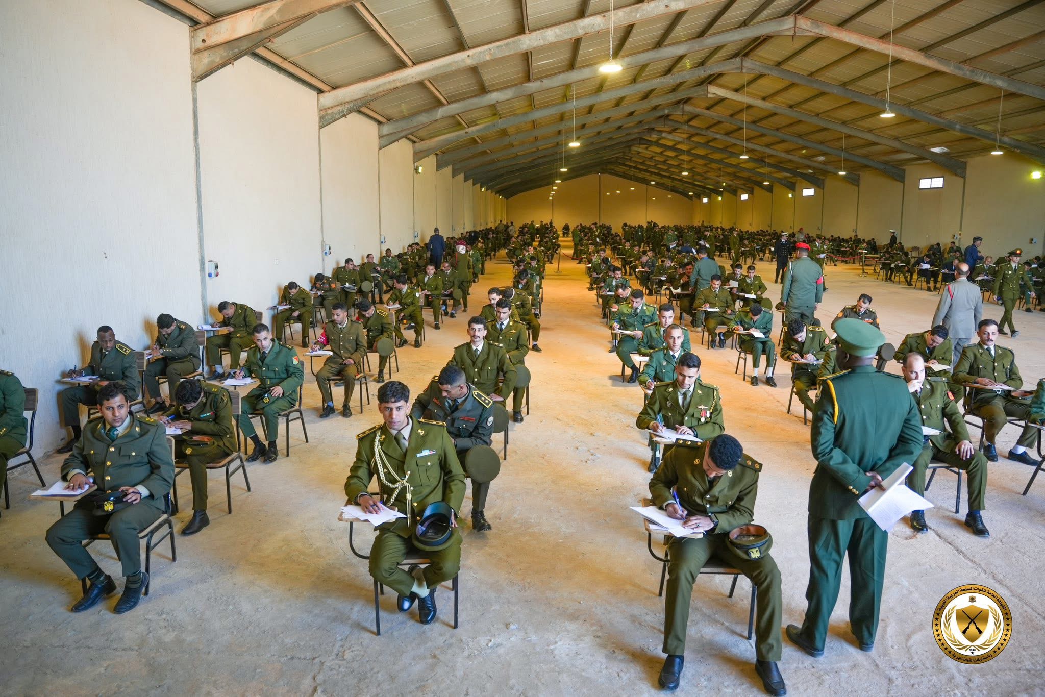 انطلاق امتحانات ترقية ضباط القوات المسلحة في بنغازي