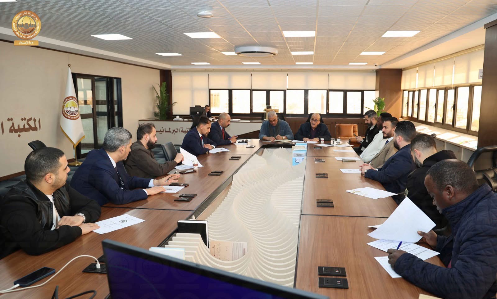 اللجنة التحضيرية تواصل استعداداتها للاجتماع التاسع للمستشارين القانونيين ببنغازي