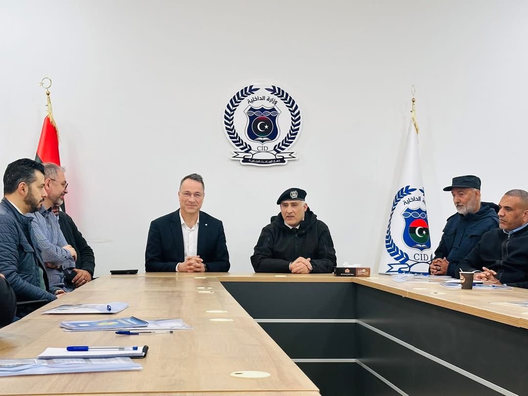 اللجنة الدولية للصليب الأحمر تشرف على تدريب متخصص للمباحث الجنائية بنغازي