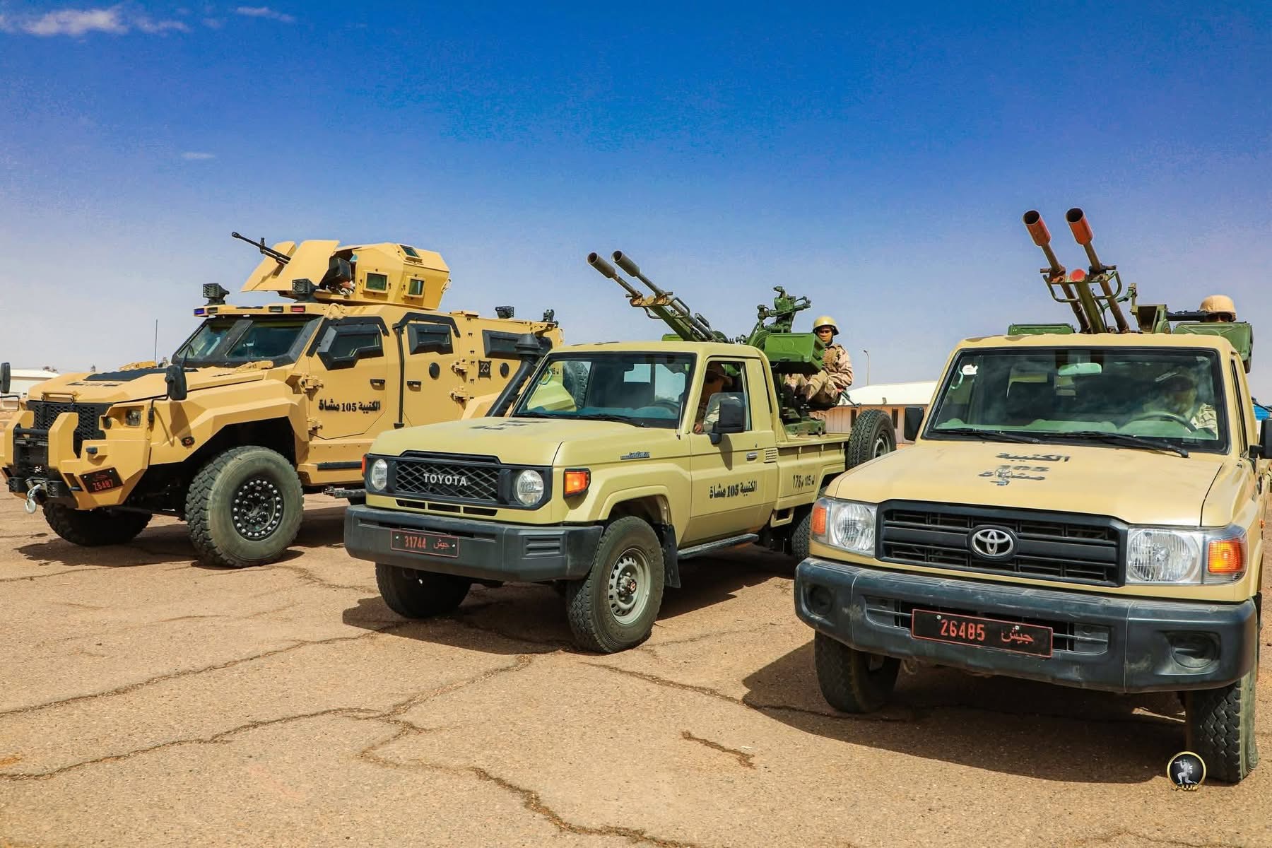 انتشار دوريات للكتيبة 105 مشاة لتعزيز الأمن في الجنوب