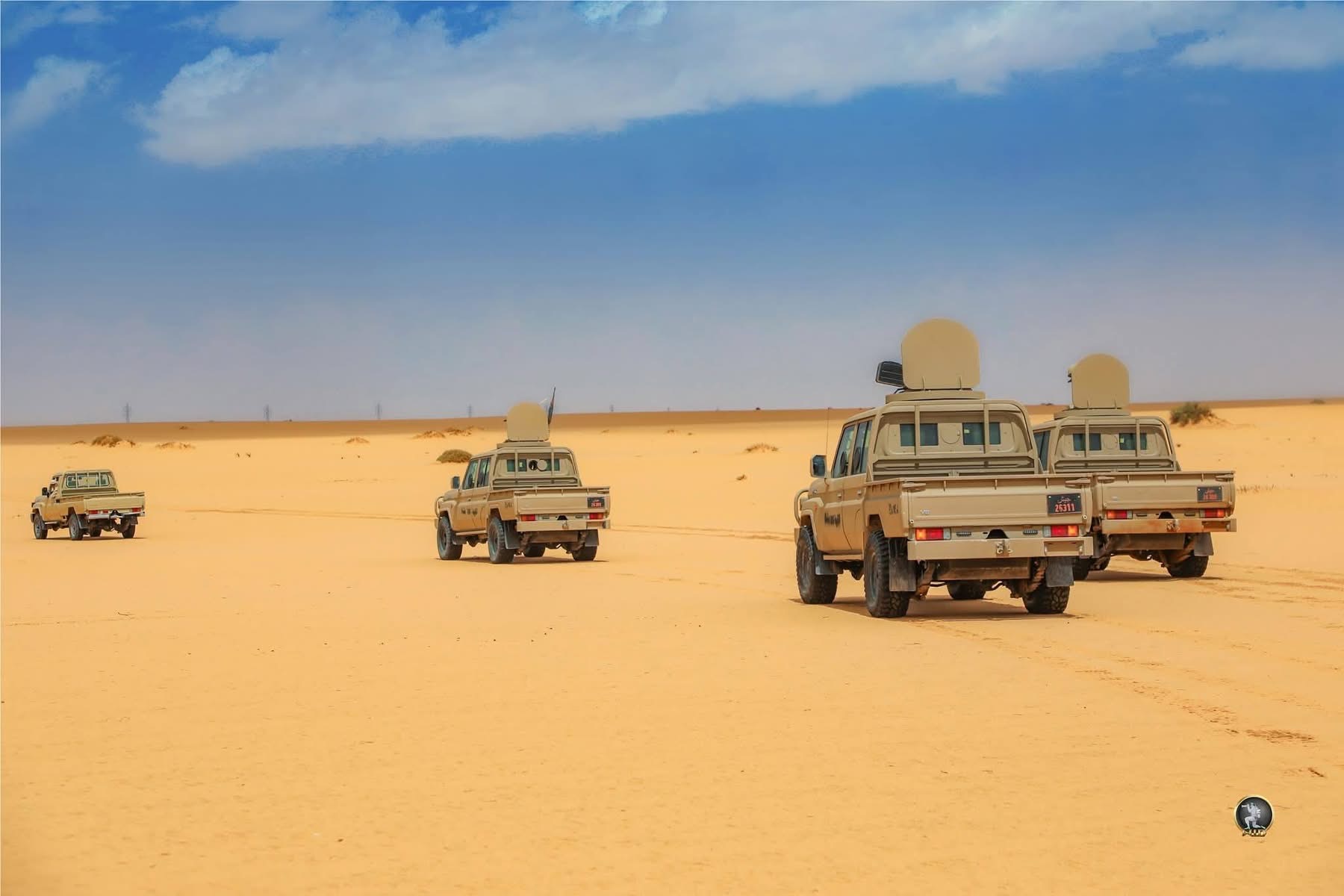 انتشار دوريات للكتيبة 105 مشاة لتعزيز الأمن في الجنوب