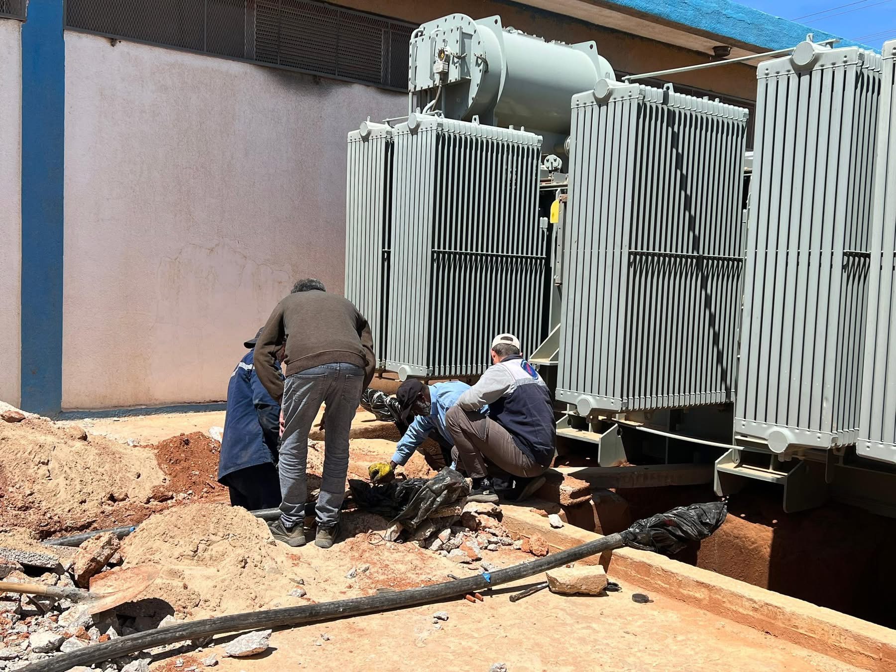 انطلاق إعادة تأهيل محطة سيدي منصور في بنغازي وتركيب محطة جديدة 30/11 ك.ف