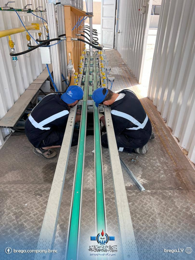 البريقة: الشروع في أعمال تركيب نقطة التعبئة الفورية للغاز بمنطقة الأبيار