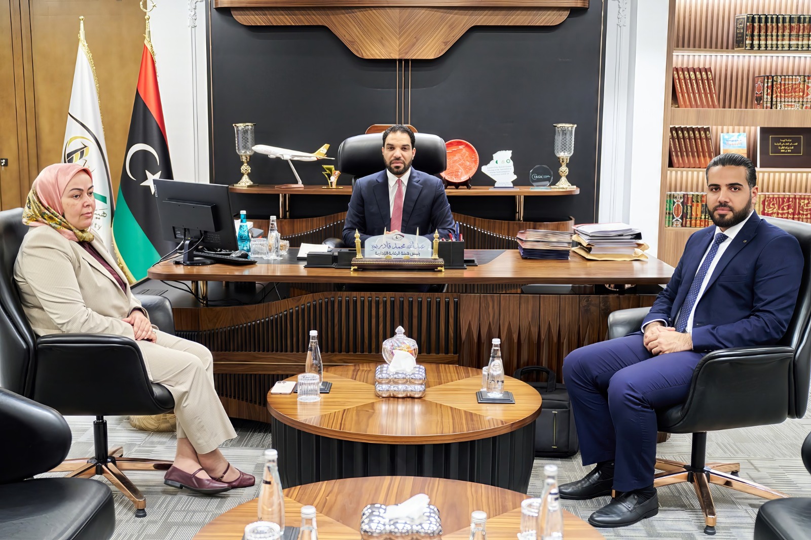 بوراس تناقش مع قادربوه ملفات التنمية المستدامة