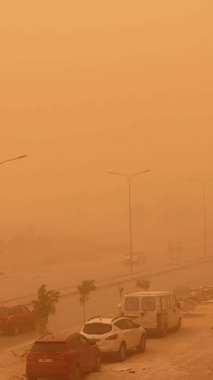 حذر المركز الوطني للأرصاد من رياح مثيرة للأتربة وهبوط مستوى الرؤية الأفقية