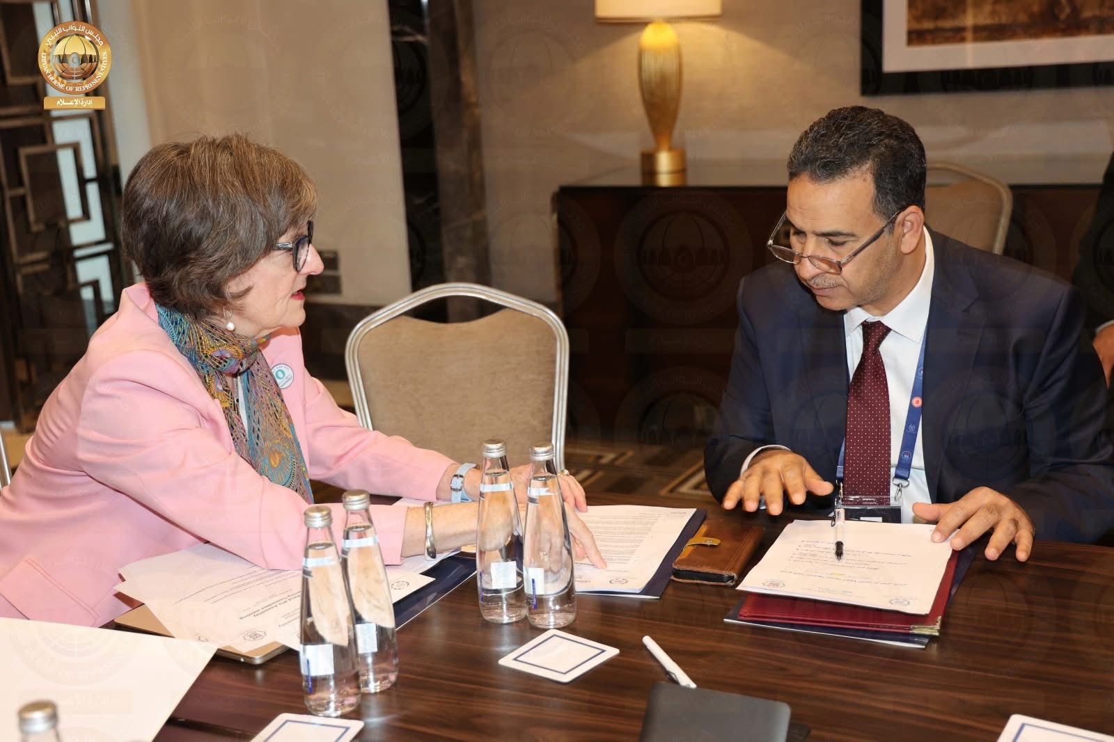 النويري يشارك في اجتماع اللجنة التوجيهية لاتحاد البرلمانات