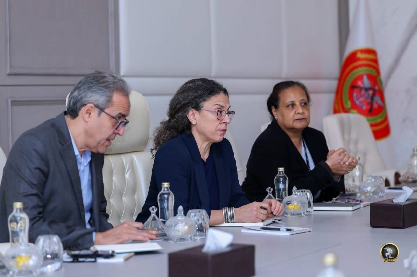 رئيس الأركان العامة يبحث مع نائبة بعثة الأمم المتحدة مستجدات الأوضاع في ليبيا