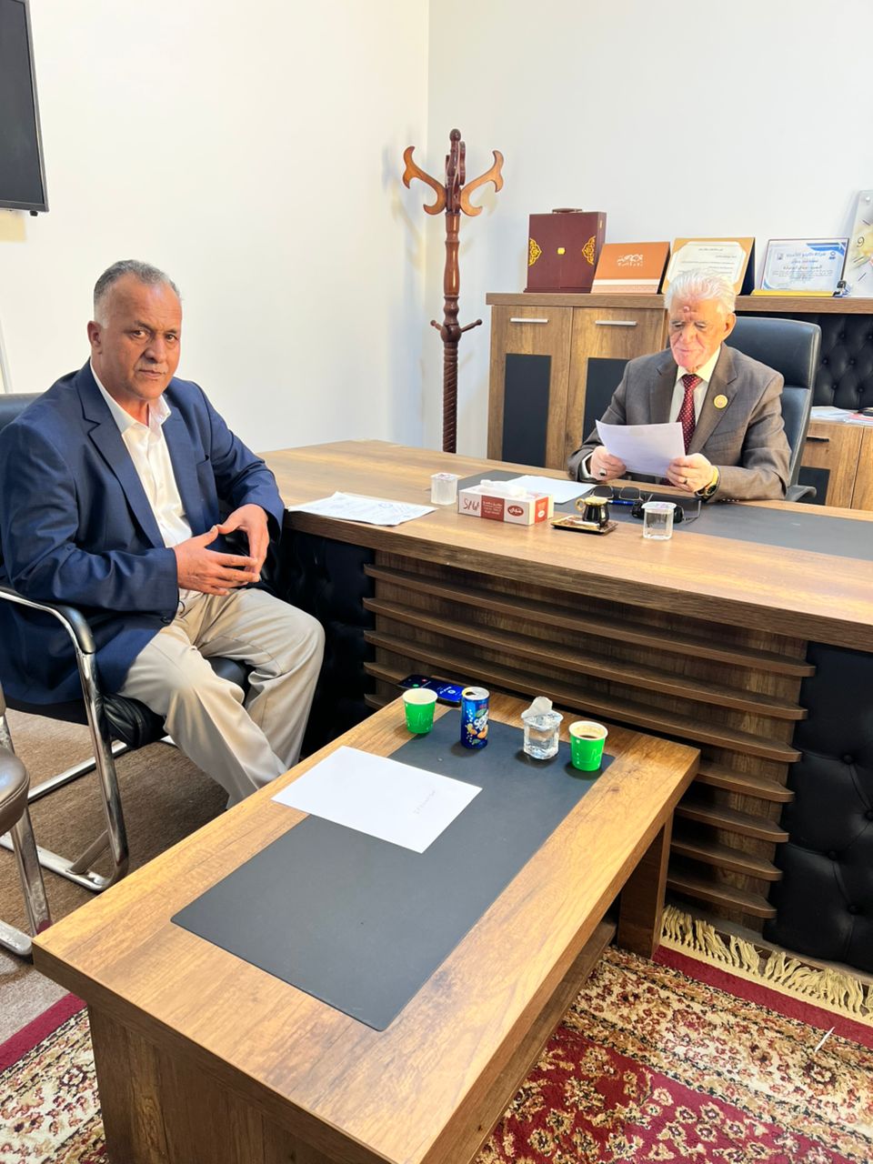 الزغيد يستلم التقرير النهائي للجنة الشركات المتعثرة