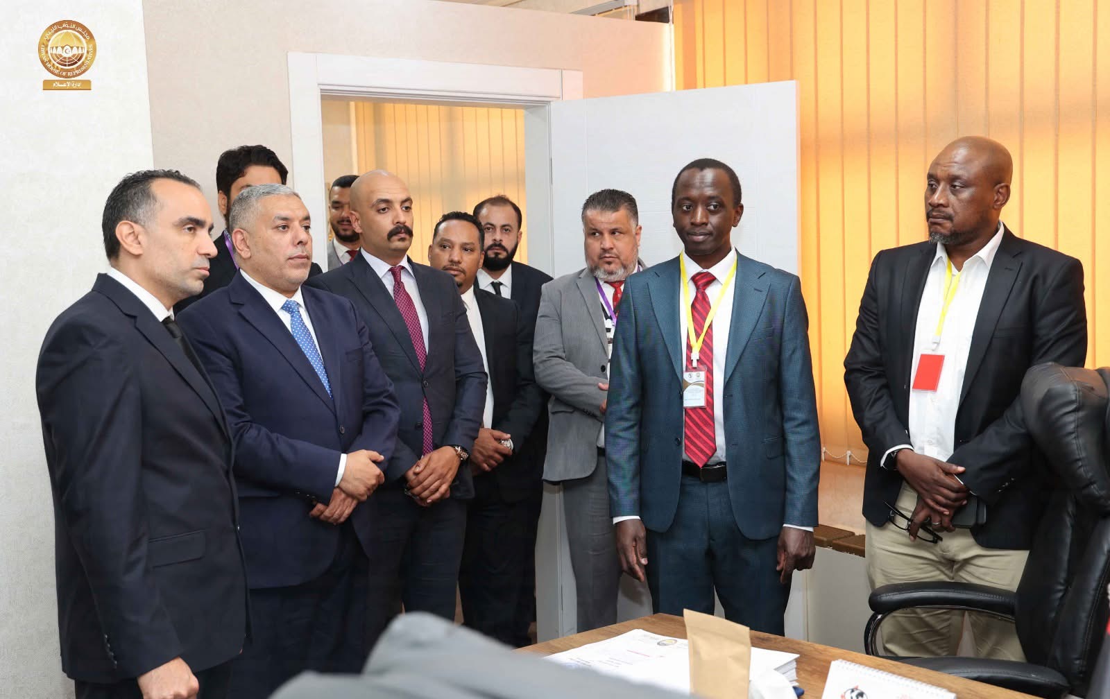 جولة تفقدية لمستشاري البرلمانات الأفريقية داخل ديوان مجلس النواب