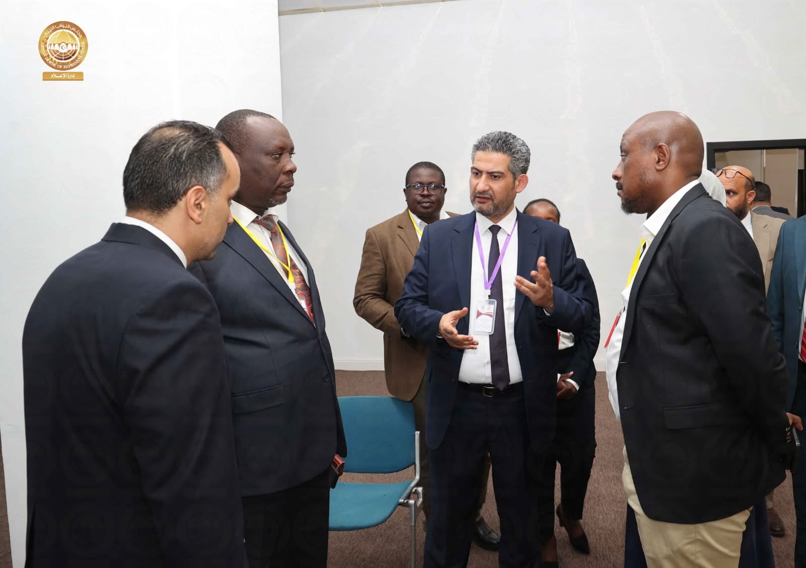 جولة تفقدية لمستشاري البرلمانات الأفريقية داخل ديوان مجلس النواب