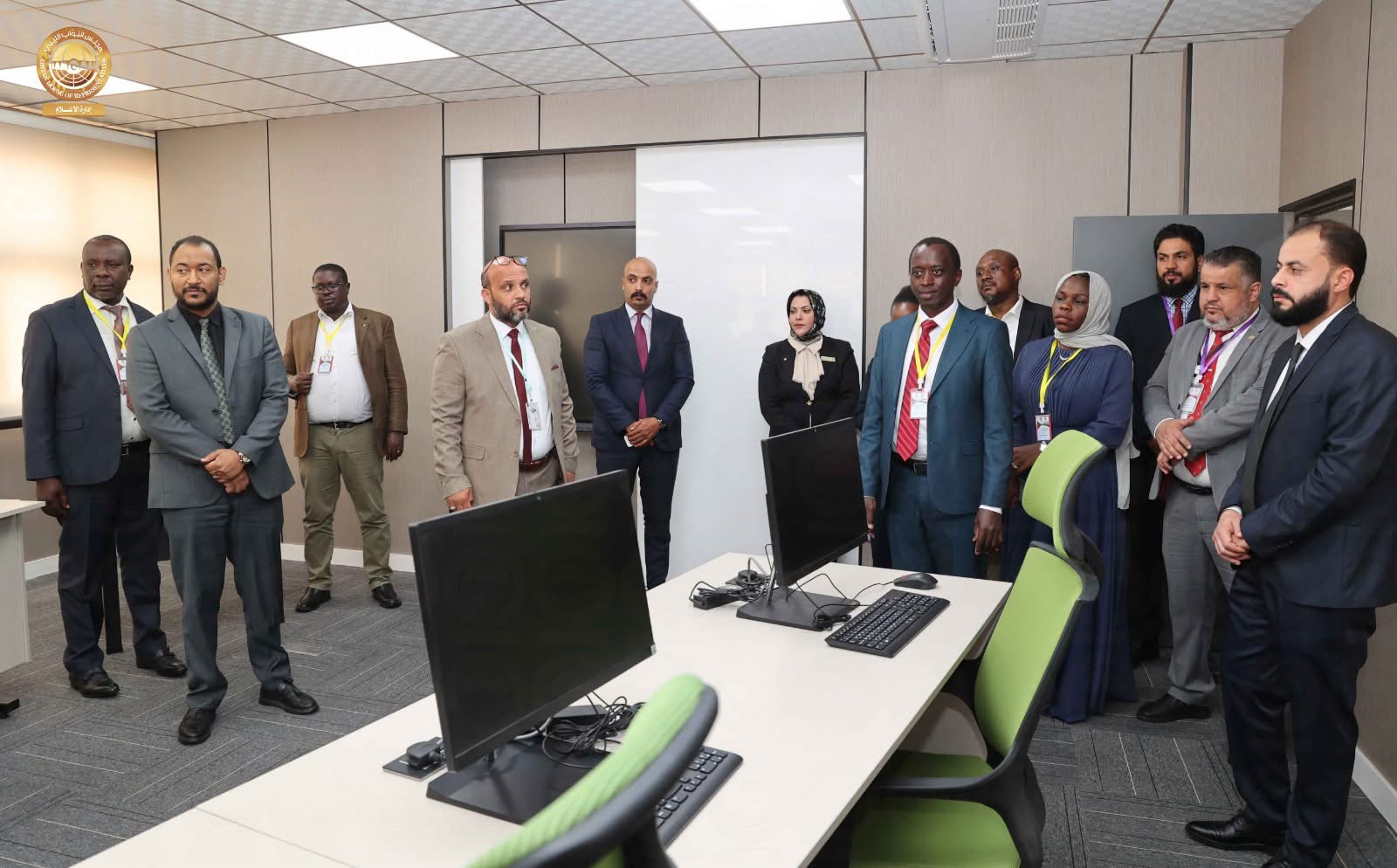 جولة تفقدية لمستشاري البرلمانات الأفريقية داخل ديوان مجلس النواب