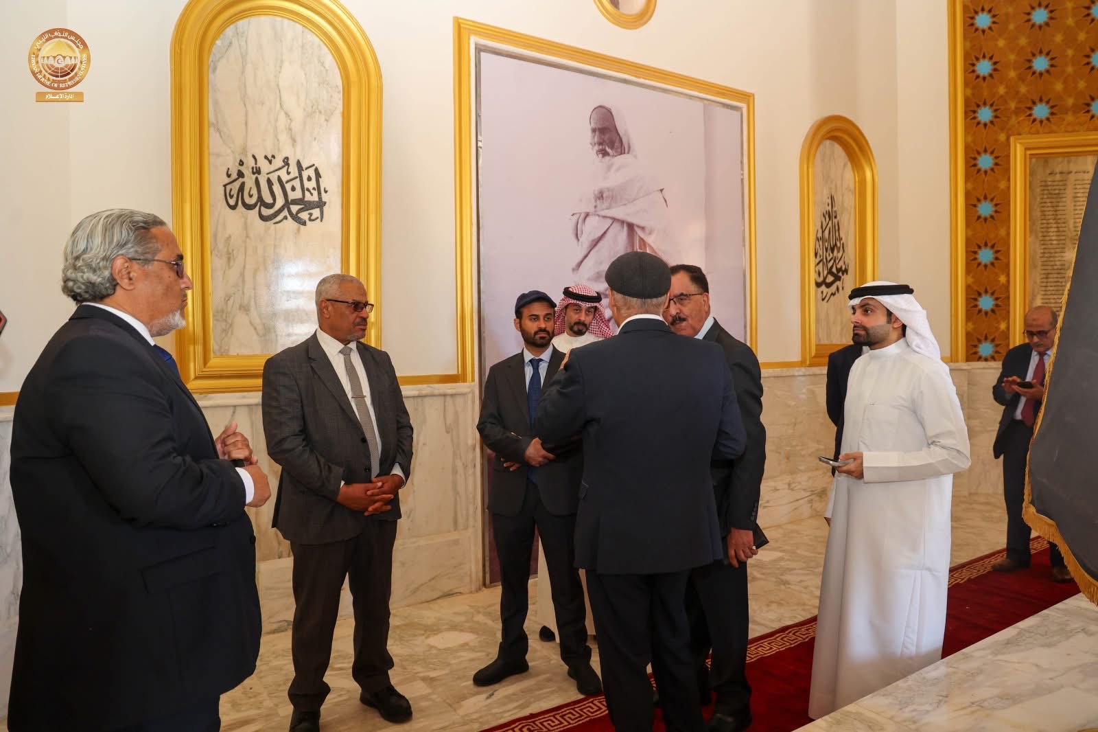 وفد برلماني آسيوي أفريقي يزور ضريح عمر المختار في بنغازي