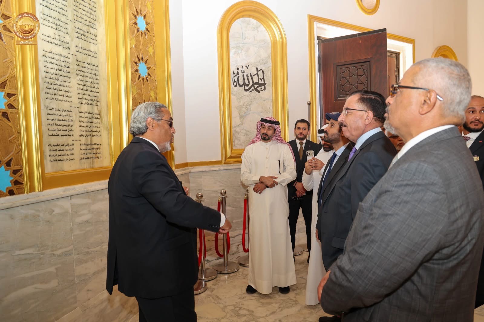 وفد برلماني آسيوي أفريقي يزور ضريح عمر المختار في بنغازي