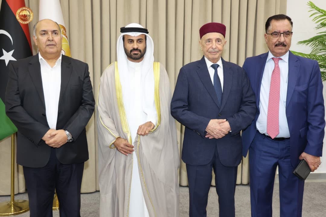 رئيس مجلس النواب يلتقي النائب الأول لرئيس المجلس البرلماني الآسيوي الأفريقي