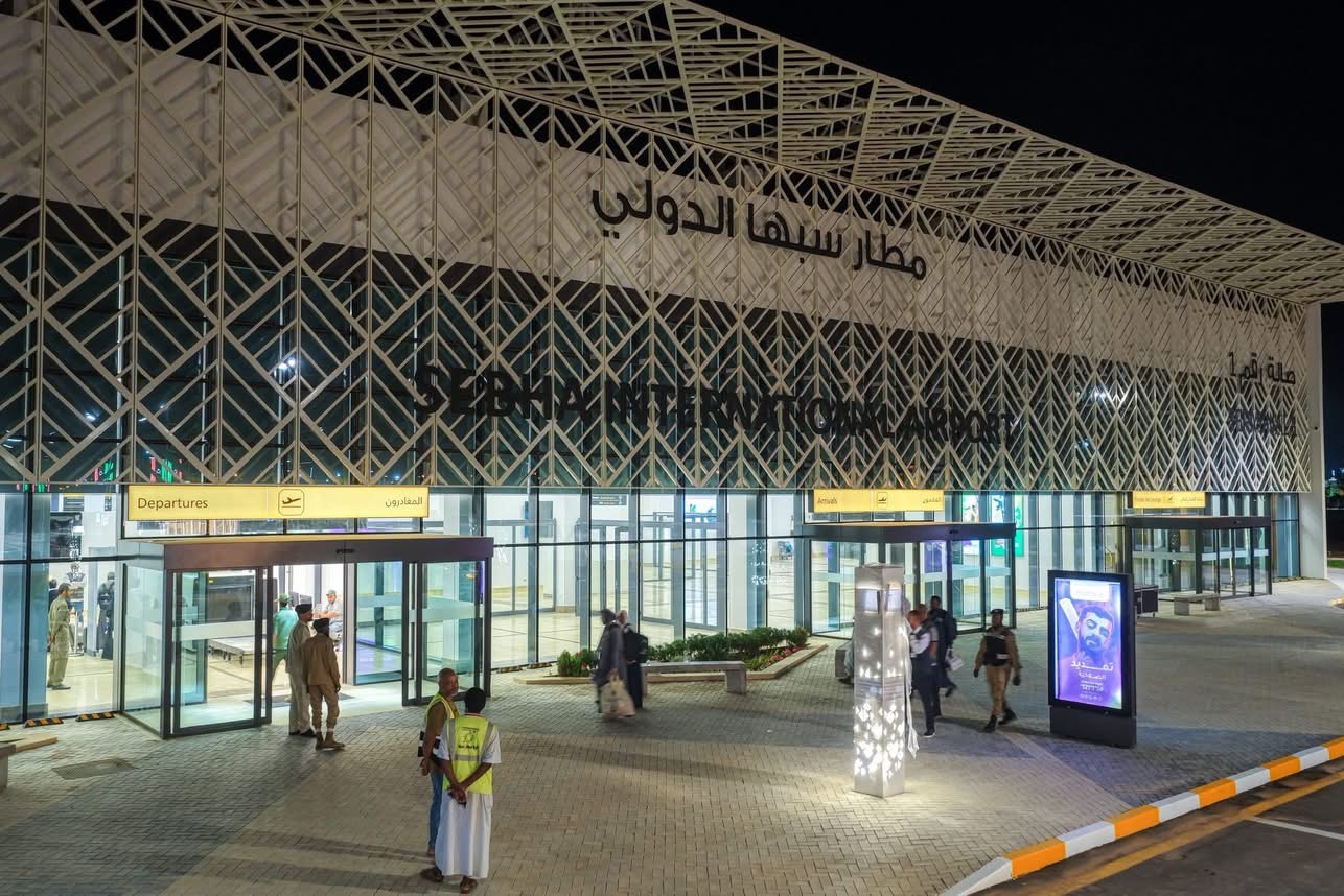 انطلاق أول رحلة لحجاج الجنوب الليبي من مطار سبها الدولي بعد تطويرة