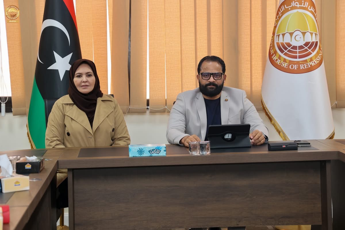 مجلس النواب يستضيف وفد الجامعة الليبية الدولية لتعزيز الوعي بالعمل التشريعي والدبلوماسي