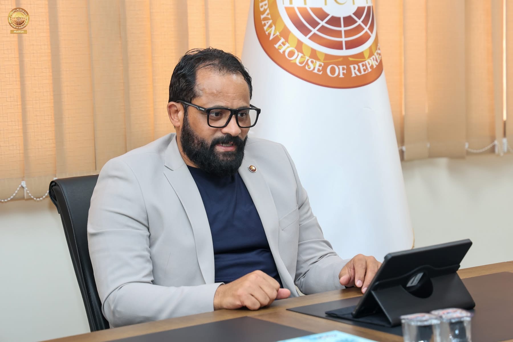 مجلس النواب يستضيف وفد الجامعة الليبية الدولية لتعزيز الوعي بالعمل التشريعي والدبلوماسي