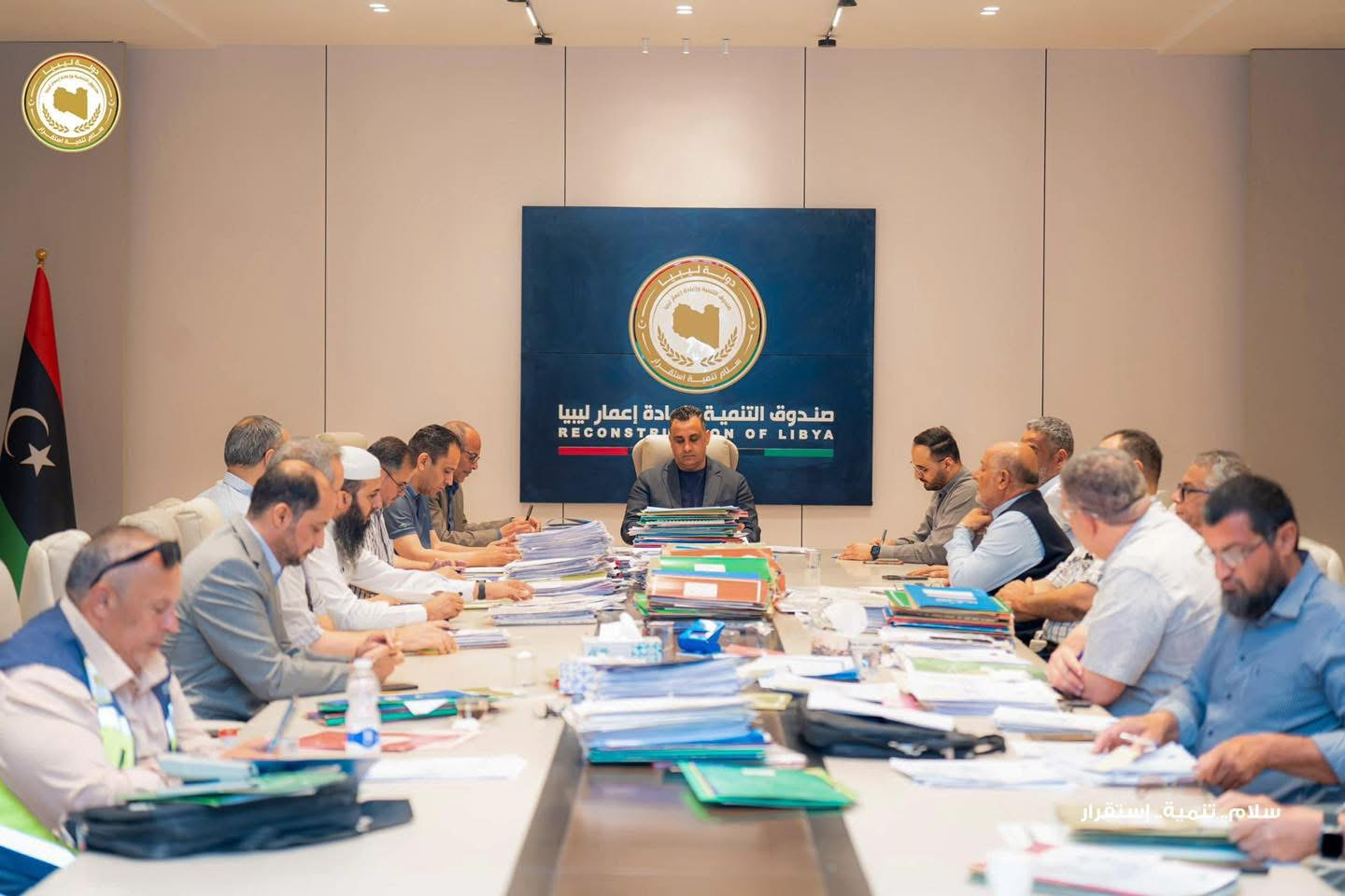 لجنة الحصر والتعويضات تبحث تسريع الإجراءات بمنطقتي الصابري ووسط البلاد