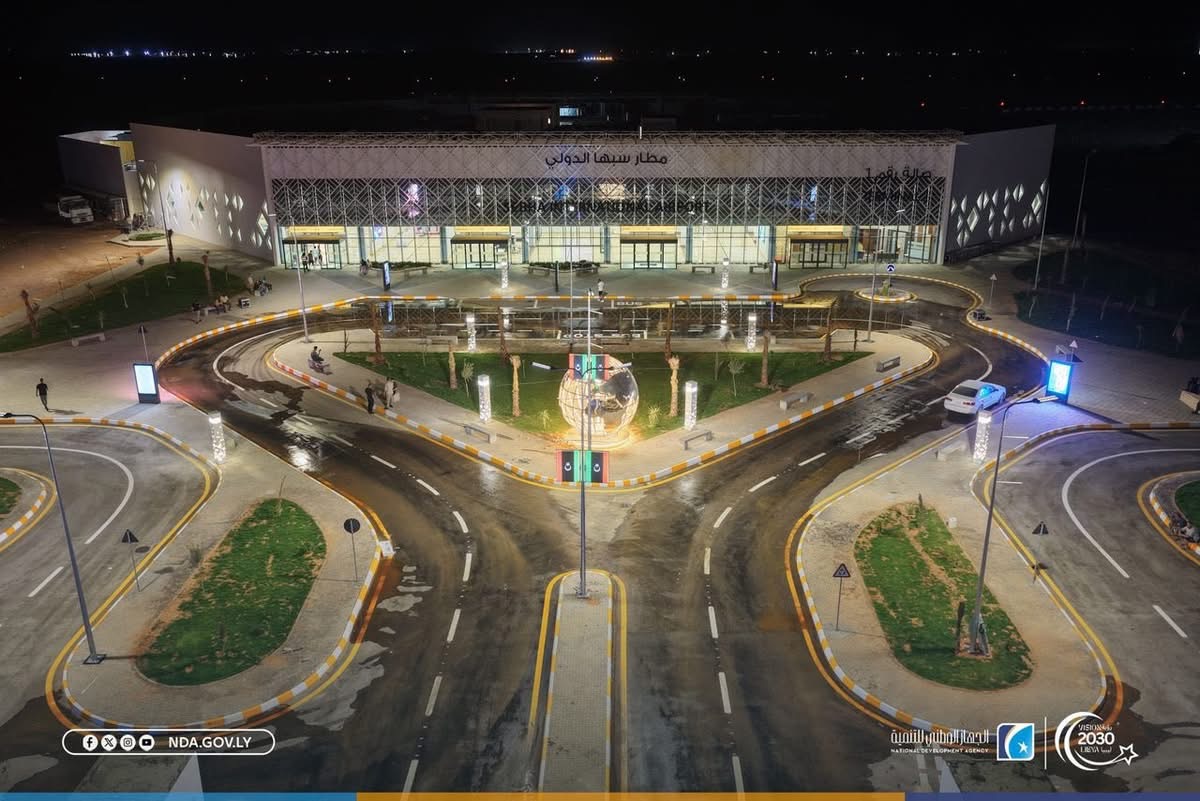 استعدادات متواصلة لافتتاح صالة مطار سبها الدولي بحلتها الجديدة