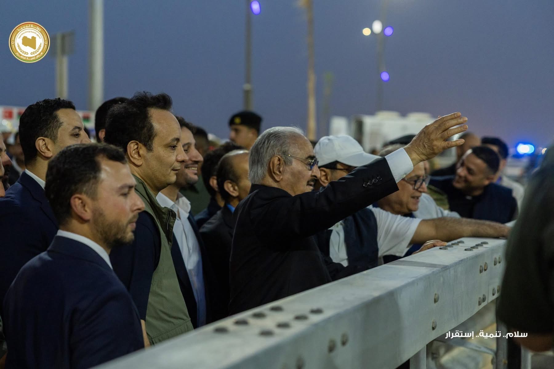 القائد العام القوات المسلحة يفتتح المرحلة الأولى من مشروع جليانة ببنغازي